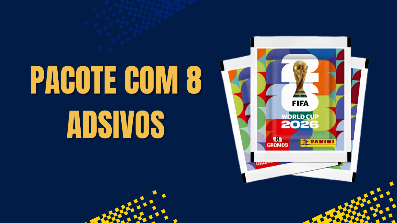 8 adesivos aleatórios