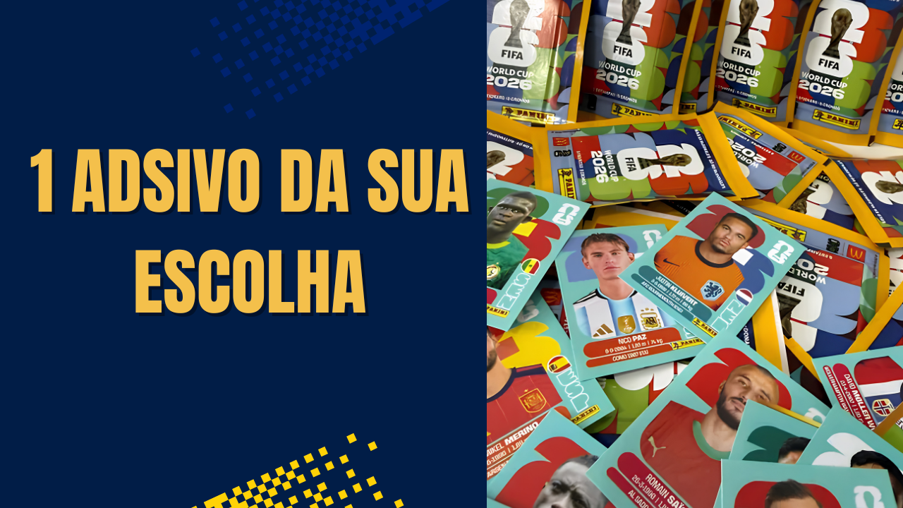 1 adsivo da sua escolha